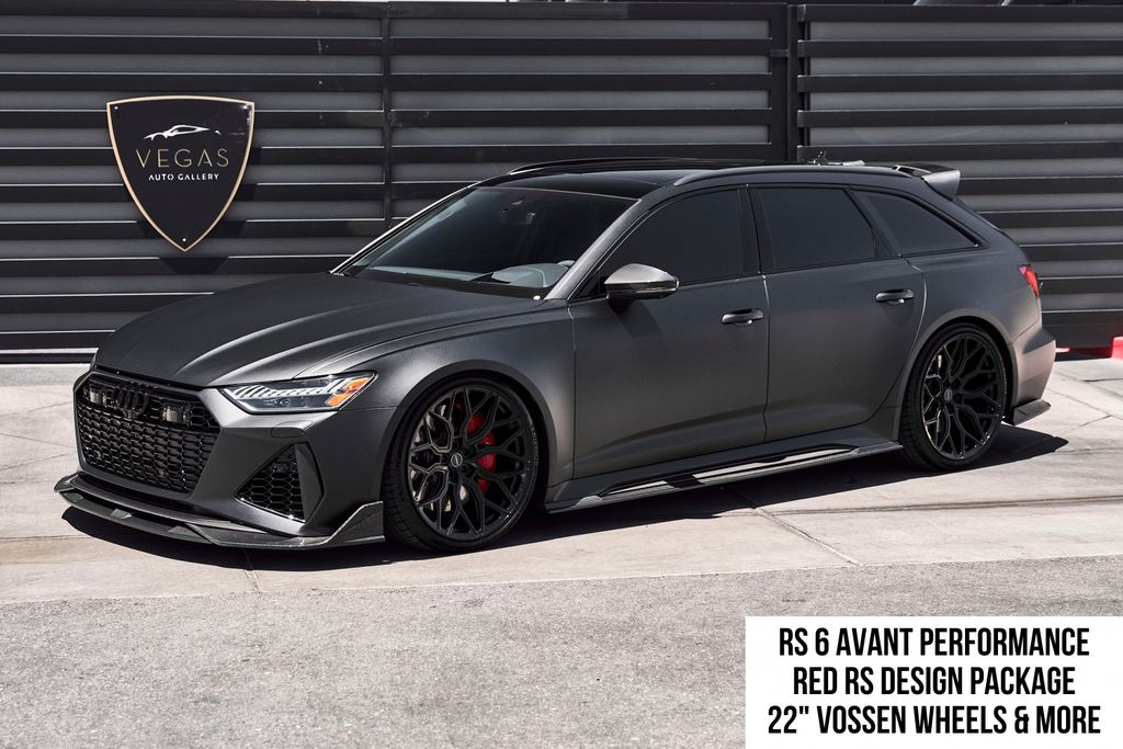 2025 Audi RS 6 Avant 4.0T quattro Performance Wagon All-Wheel Drive 8-Speed Automatic