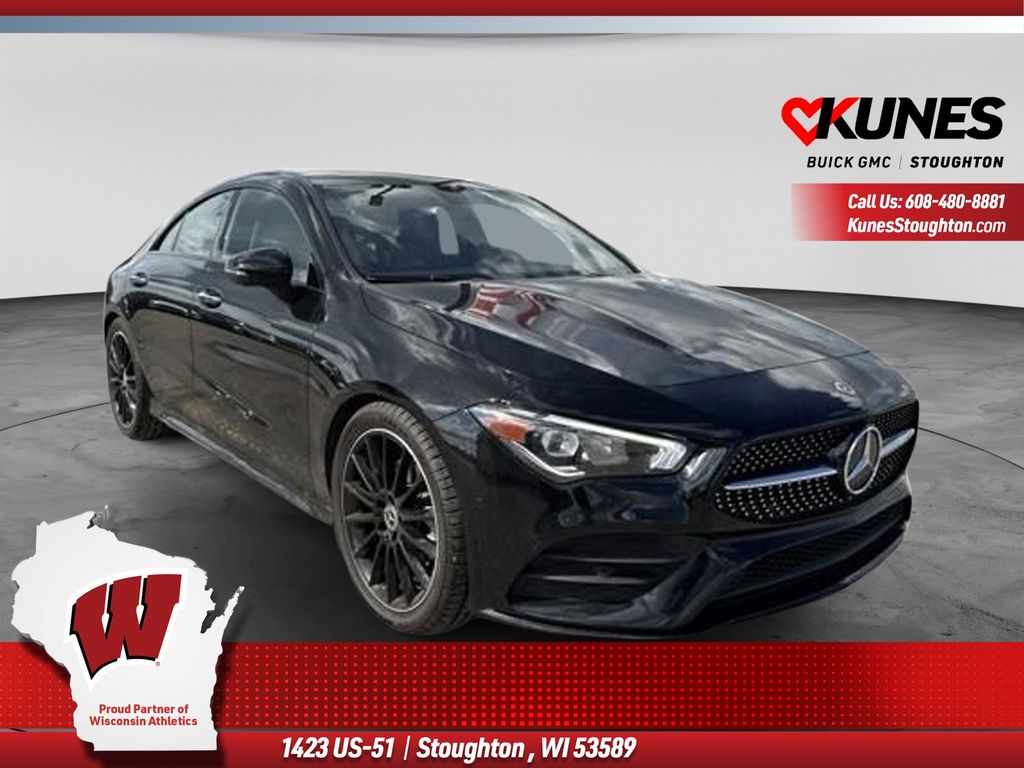 Black 2023 Mercedes-Benz CLA Coupe Front-Wheel Drive 7-Speed Automatic
