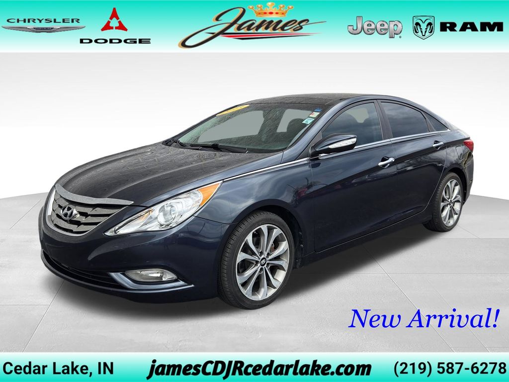 Pacific Blue Pearl Mica 2013 Hyundai Sonata 2.0T Limited FWD Sedan Front-Wheel Drive 6-Speed Automatic