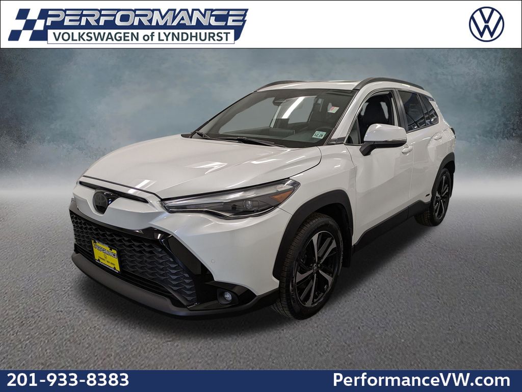 White (Wind Chill Pearl) 2024 Toyota Corolla Cross Hybrid SUV / Crossover All-Wheel Drive Continuously Variable Transmission