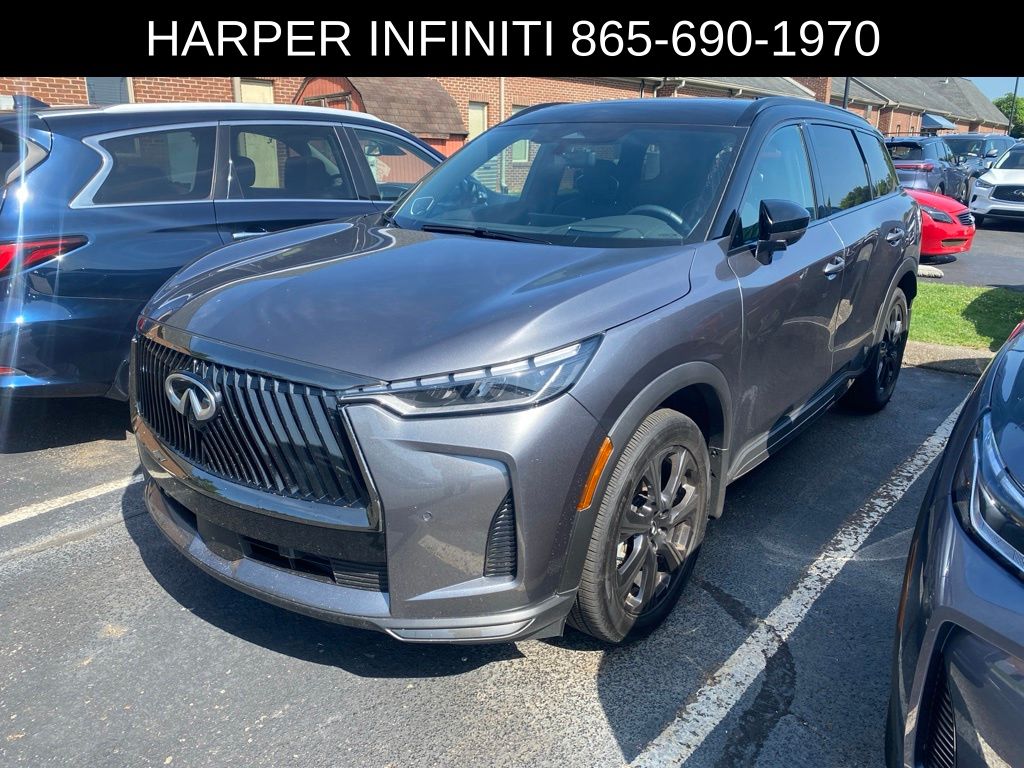 Gray (Graphite Shadow/Black Obsidian) 2026 INFINITI QX60 SUV / Crossover All-Wheel Drive 9-Speed Automatic