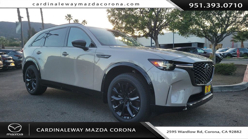 Gray (Platinum) 2026 Mazda CX-90 3.3 Turbo S Premium Sport AWD SUV / Crossover All-Wheel Drive 8-Speed Automatic
