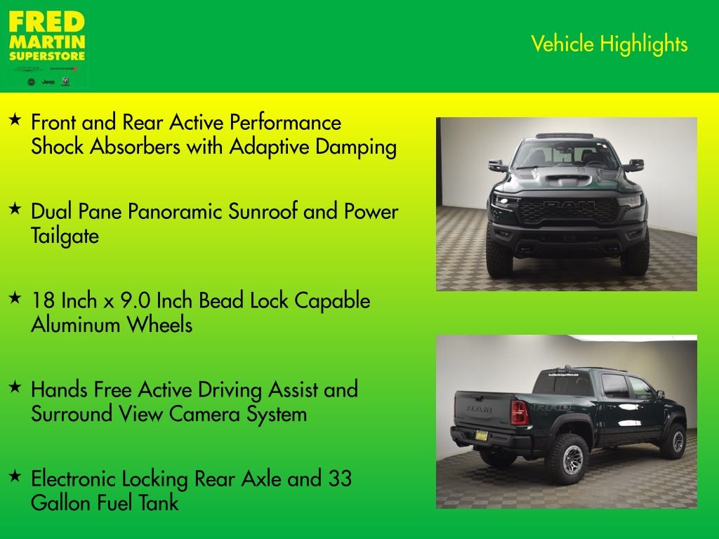 new 2026 Ram 1500 car, priced at $87,795