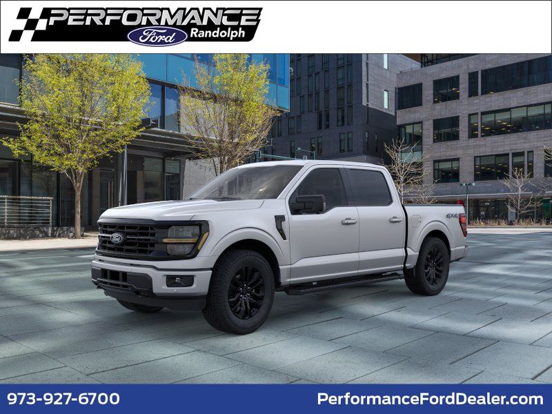 Iconic Silver Metallic 2026 Ford F-150 Pickup Truck Four-Wheel Drive Automatic
