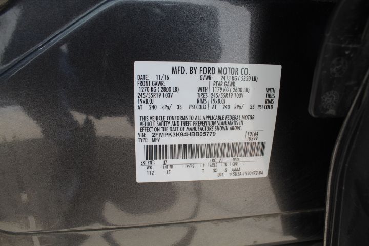 Used Car 2017 Ford Edge  Titanium For Sale Under $10,000 In Georgetown, Texas