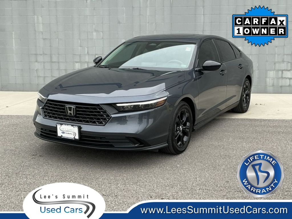 Meteorite Gray Metallic 2025 Honda Accord SE FWD Sedan Front-Wheel Drive Continuously Variable Transmission