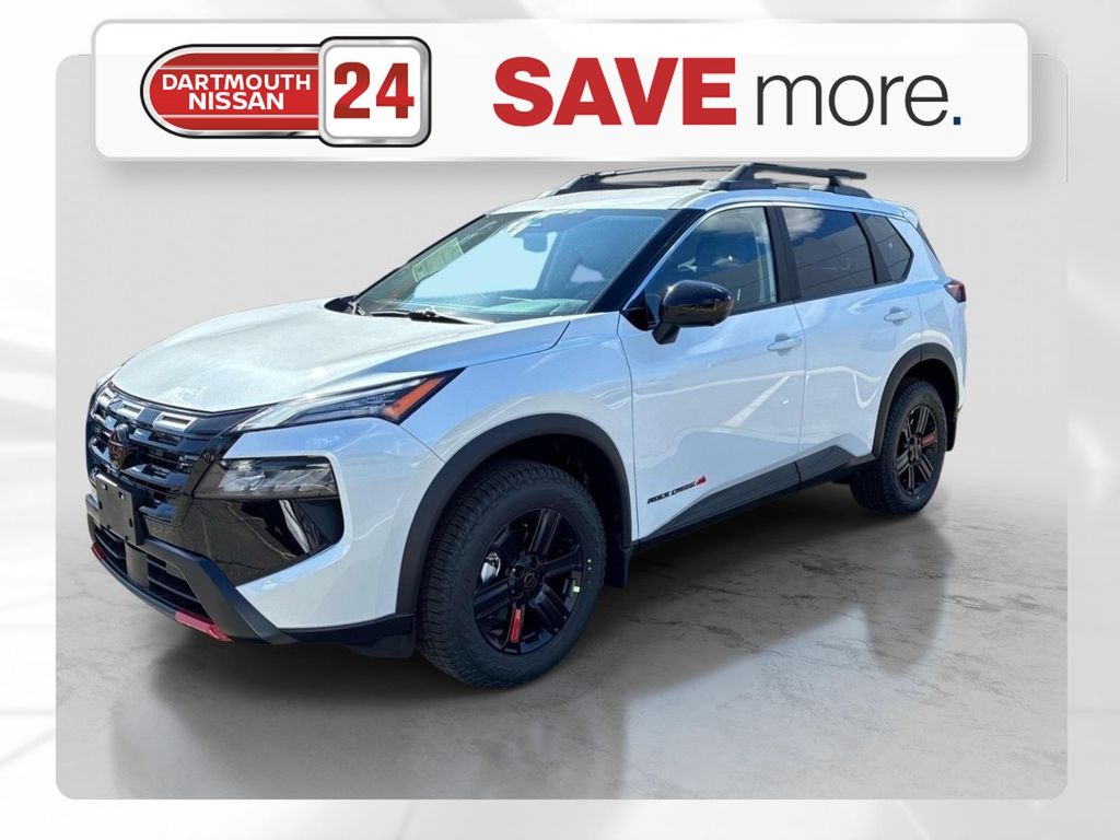 Everest White Pearl 2026 Nissan Rogue SUV / Crossover All-Wheel Drive Continuously Variable Transmission