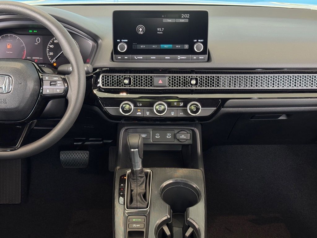 2026 Honda Civic LX White at DeMontrond Ford