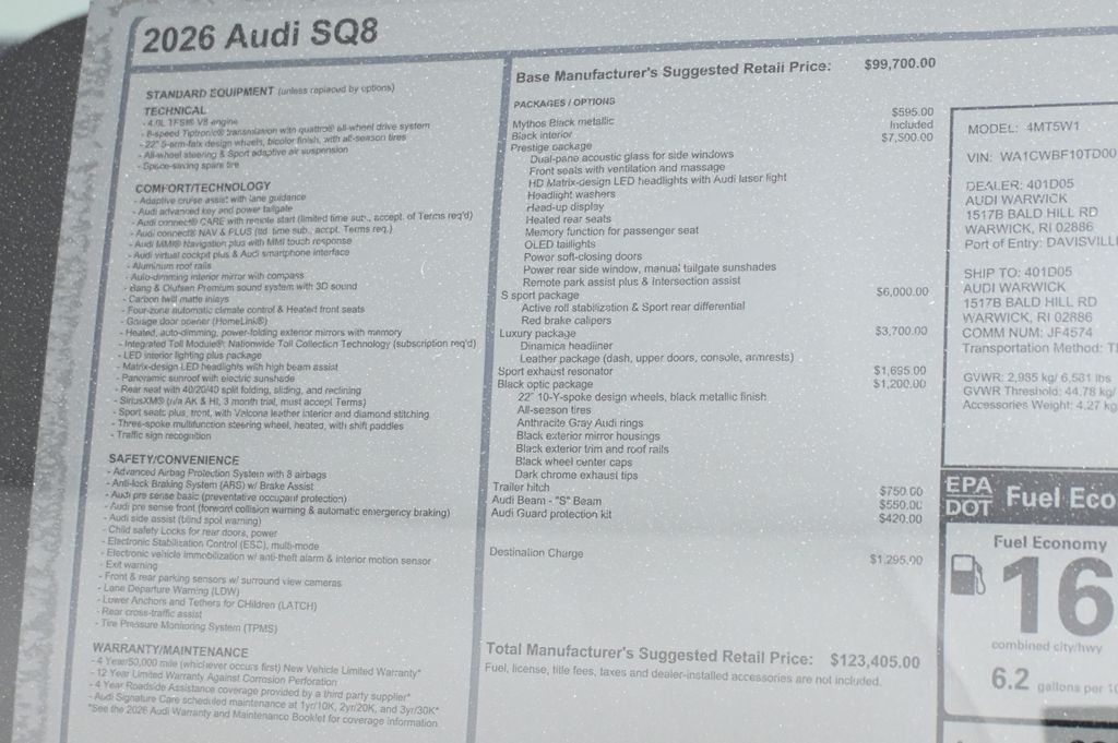 Thumbnail: 2026 Audi SQ8 - 30