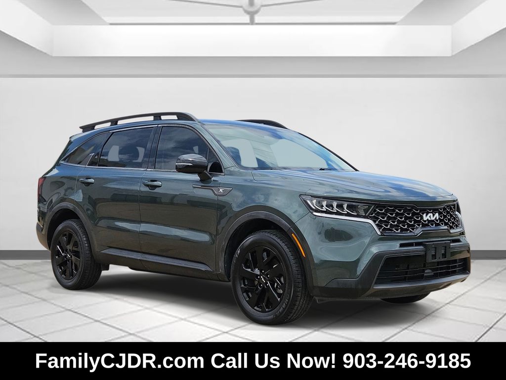 Aruba Green 2022 Kia Sorento SUV / Crossover All-Wheel Drive 8-Speed Automatic