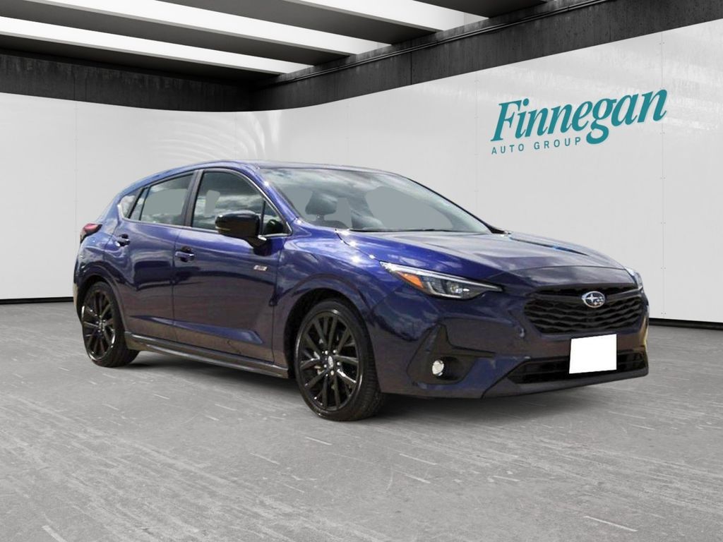 Sapphire Blue Pearl 2024 Subaru Impreza RS AWD Wagon All-Wheel Drive Continuously Variable Transmission