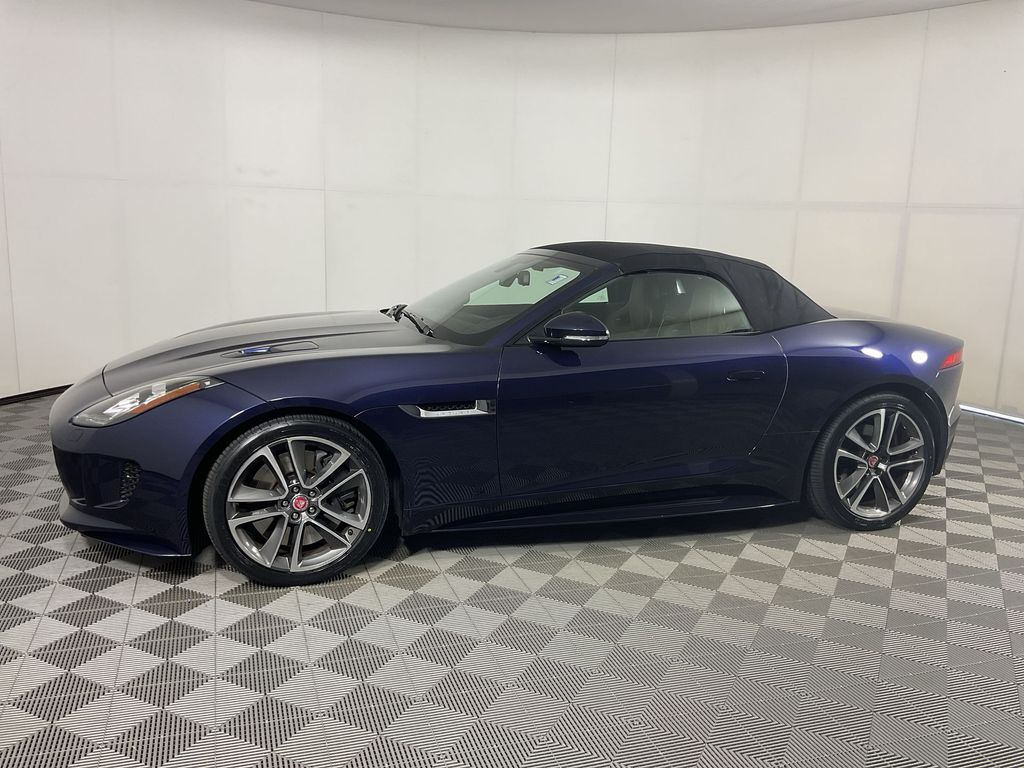 Blue 2016 Jaguar F-TYPE S Convertible AWD Convertible All-Wheel Drive 8-Speed Automatic