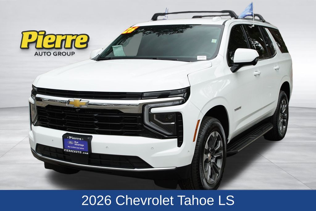Summit White 2026 Chevrolet Tahoe SUV / Crossover Four-Wheel Drive