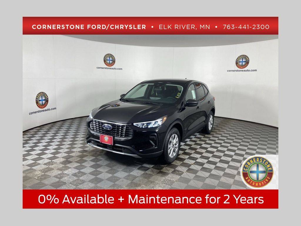 Agate Black Metallic 2026 Ford Escape SUV / Crossover All-Wheel Drive 8-Speed Automatic