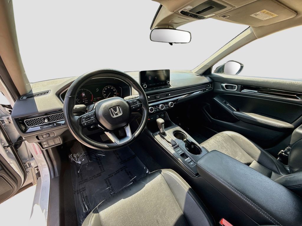 2024 Honda Civic EX-L White at Shottenkirk Kia Fort Bend