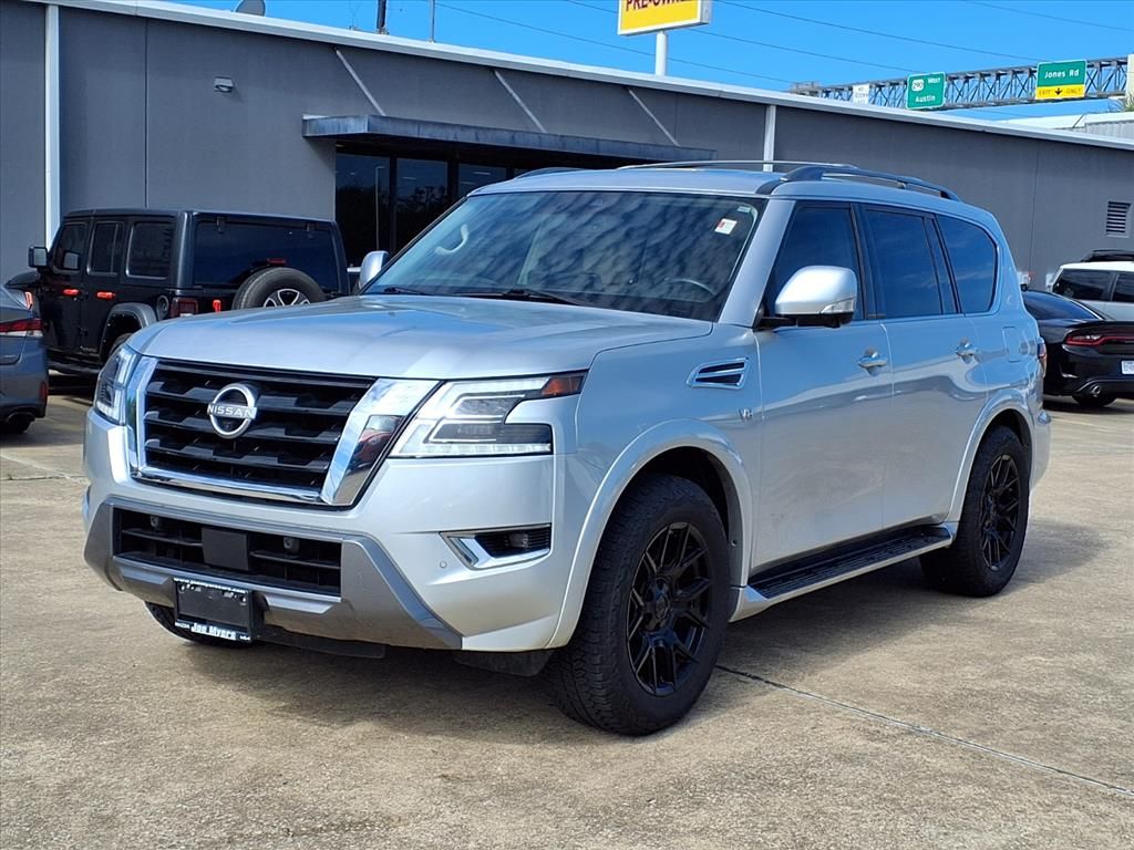 2022 Nissan Armada SL Silver at DeMontrond Ford
