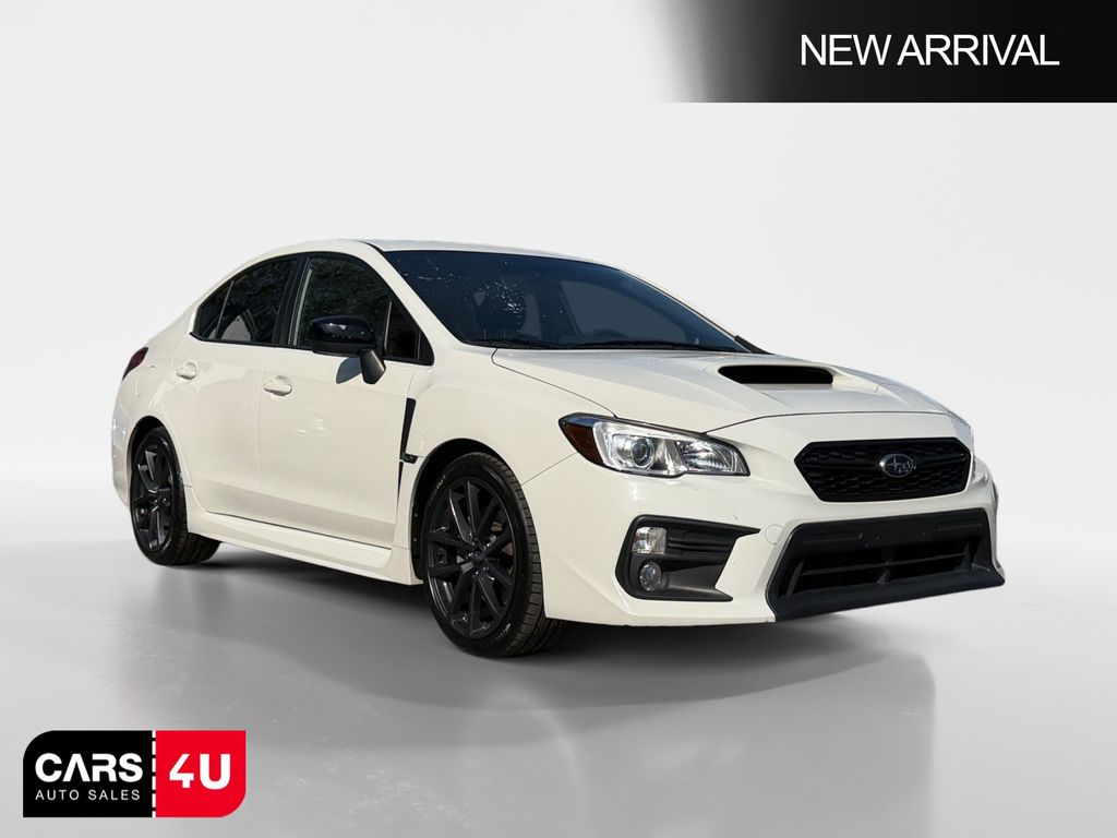 Crystal White Pearl 2019 Subaru WRX Premium AWD Sedan All-Wheel Drive 6-Speed Manual