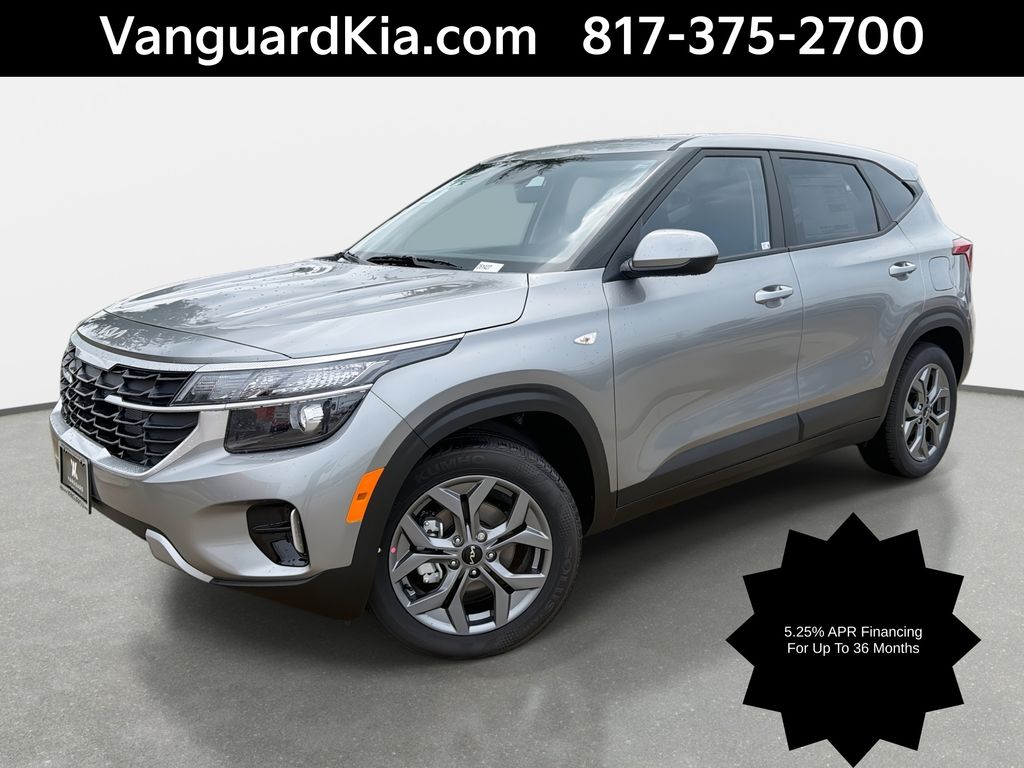 Steel Gray 2026 Kia Seltos LX FWD SUV / Crossover Front-Wheel Drive Continuously Variable Transmission