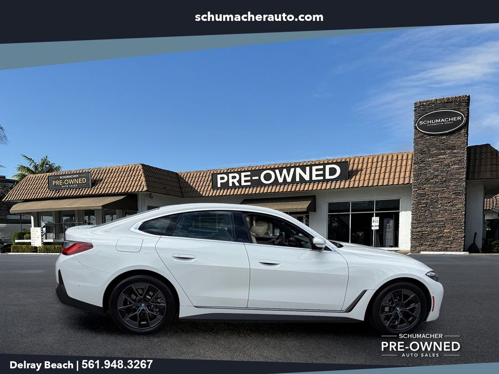 used 2022 BMW i4 car, priced at $27,498