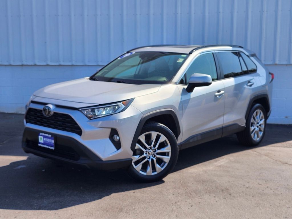 Silver Sky Metallic 2020 Toyota RAV4 SUV / Crossover All-Wheel Drive 8-Speed Automatic