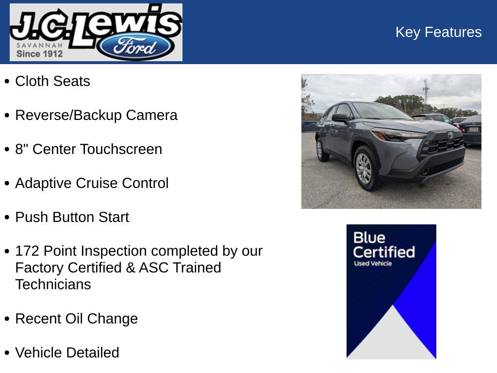 2026 Toyota Corolla Cross L