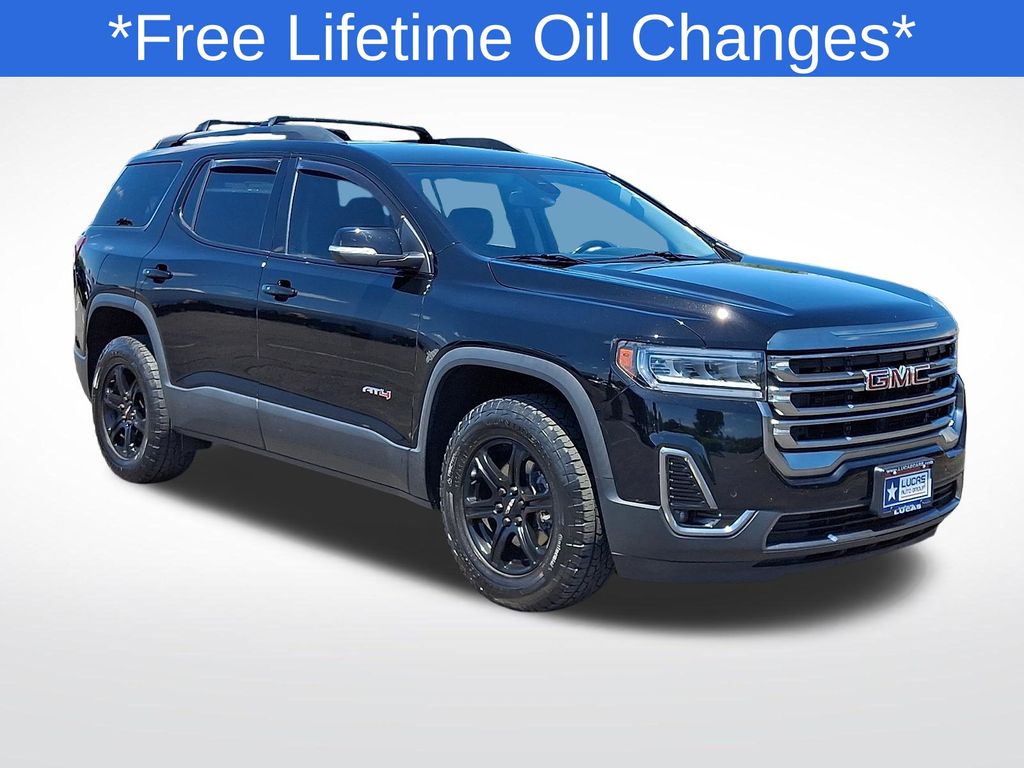 Black (Ebony Twilight Metallic) 2021 GMC Acadia AT4 AWD SUV / Crossover Four-Wheel Drive 9-Speed Automatic