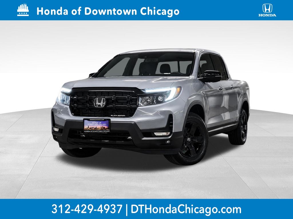 Gray Pearl 2024 Honda Ridgeline Pickup Truck All-Wheel Drive 9-Speed Automatic