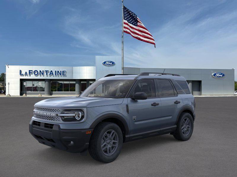 Blue (Azure Gray Metallic) 2025 Ford Bronco Sport Big Bend AWD SUV / Crossover All-Wheel Drive 8-Speed Automatic