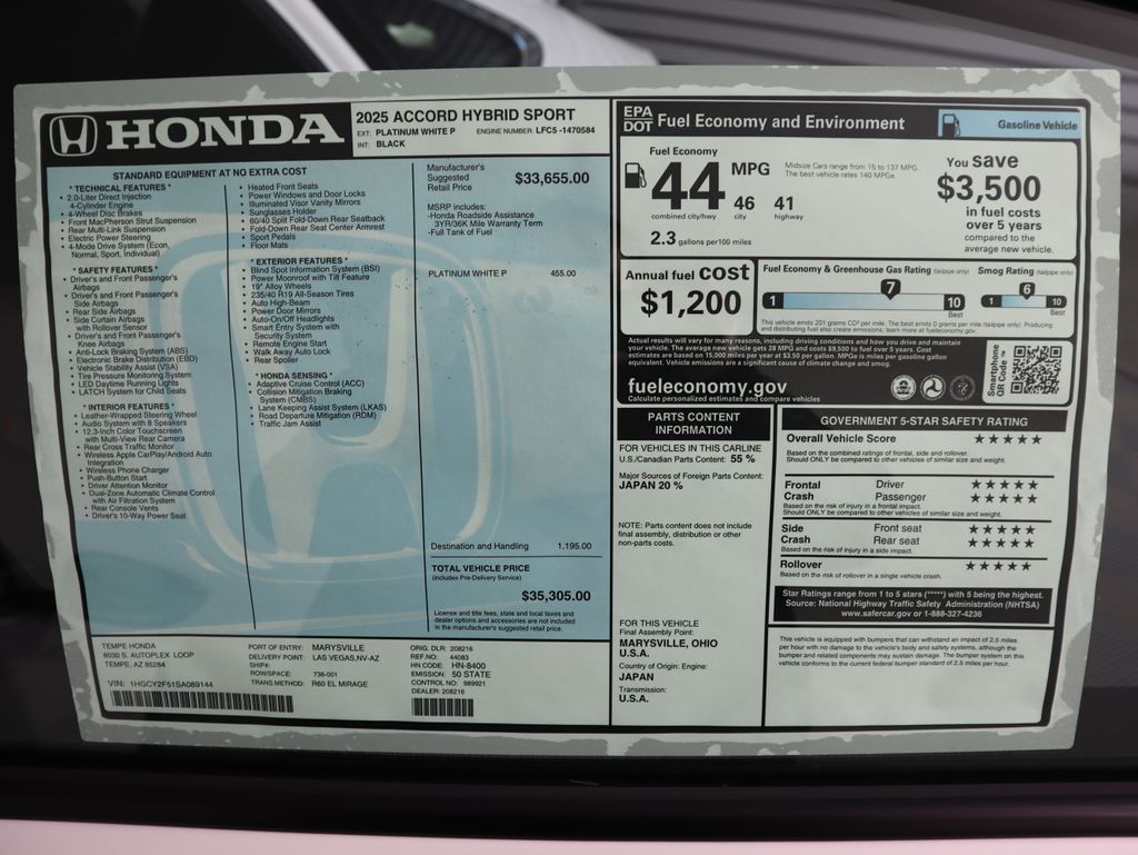 Thumbnail: 2025 Honda Accord - 9