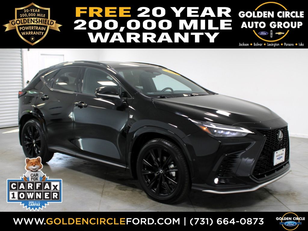 Black (Obsidian) 2025 Lexus NX Hybrid 450h+ F SPORT Handling AWD SUV / Crossover All-Wheel Drive Continuously Variable Transmission