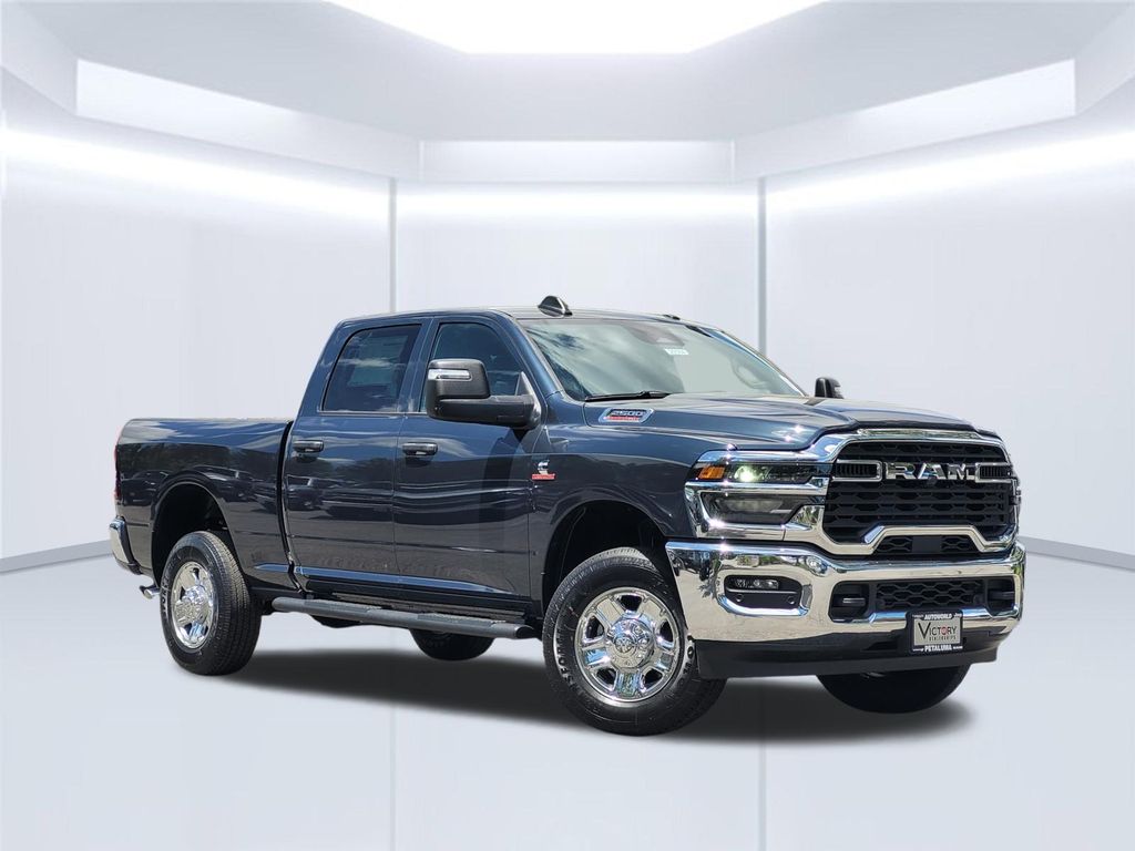 Blue Metallic 2026 RAM 2500 Pickup Truck Four-Wheel Drive 8-Speed Automatic