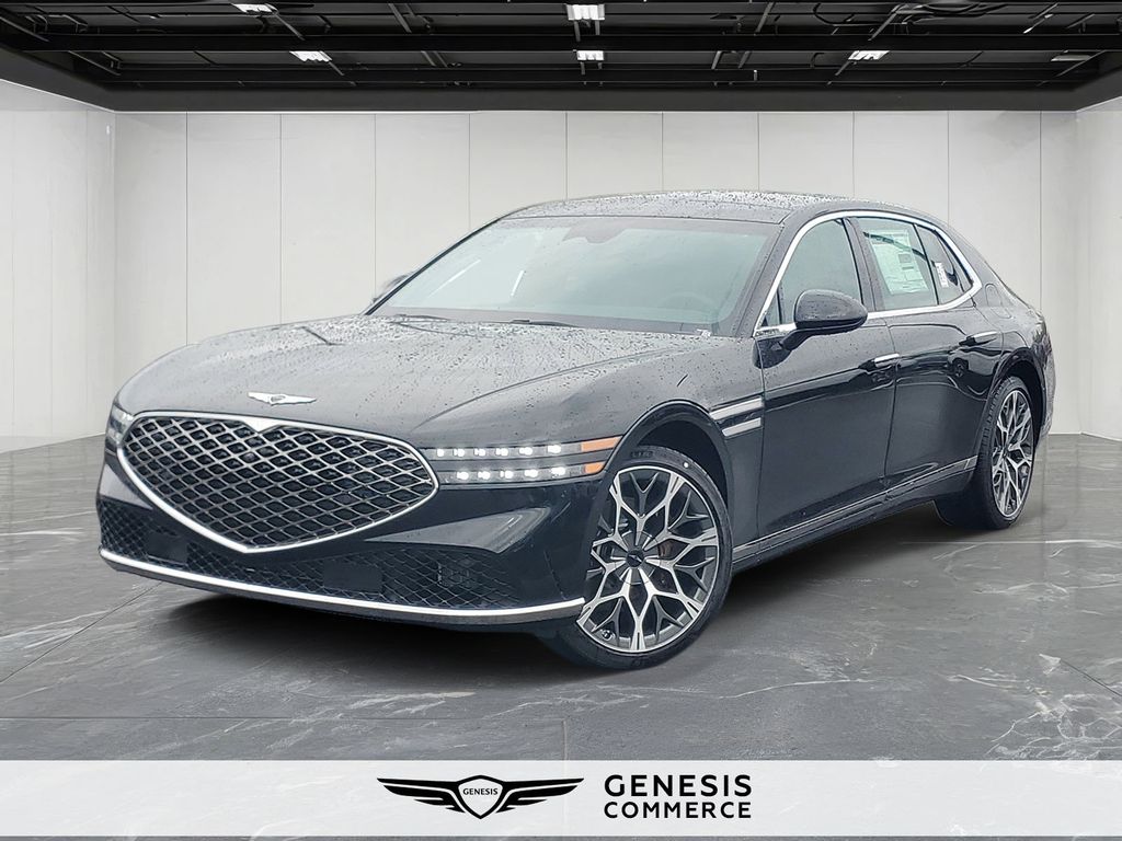 Vik Black 2026 Genesis G90 Sedan All-Wheel Drive 8-Speed Automatic