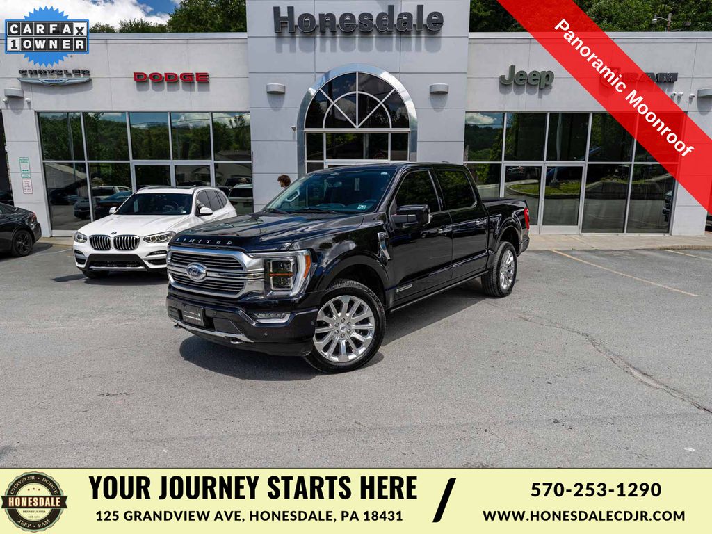 Agate Black Metallic 2023 Ford F-150 Pickup Truck Four-Wheel Drive Automatic