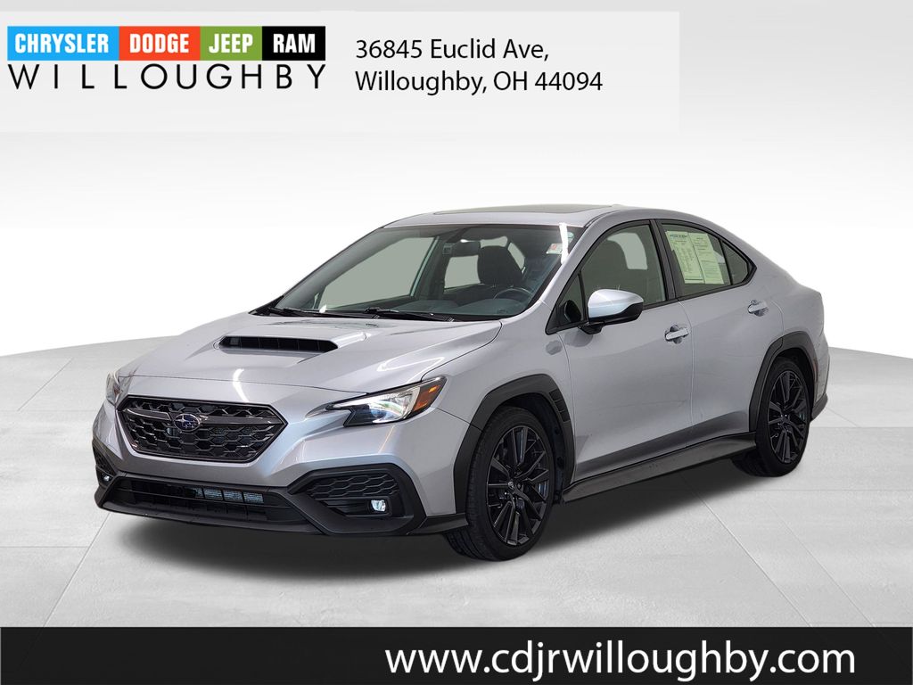 Ice Silver Metallic 2023 Subaru WRX Sedan All-Wheel Drive 6-Speed Manual