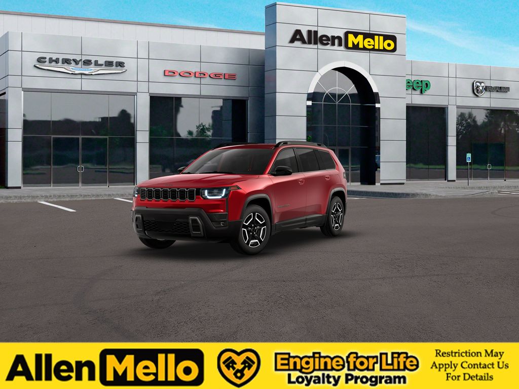 Red Hot Pearlcoat 2026 Jeep Cherokee SUV / Crossover Four-Wheel Drive Continuously Variable Transmission