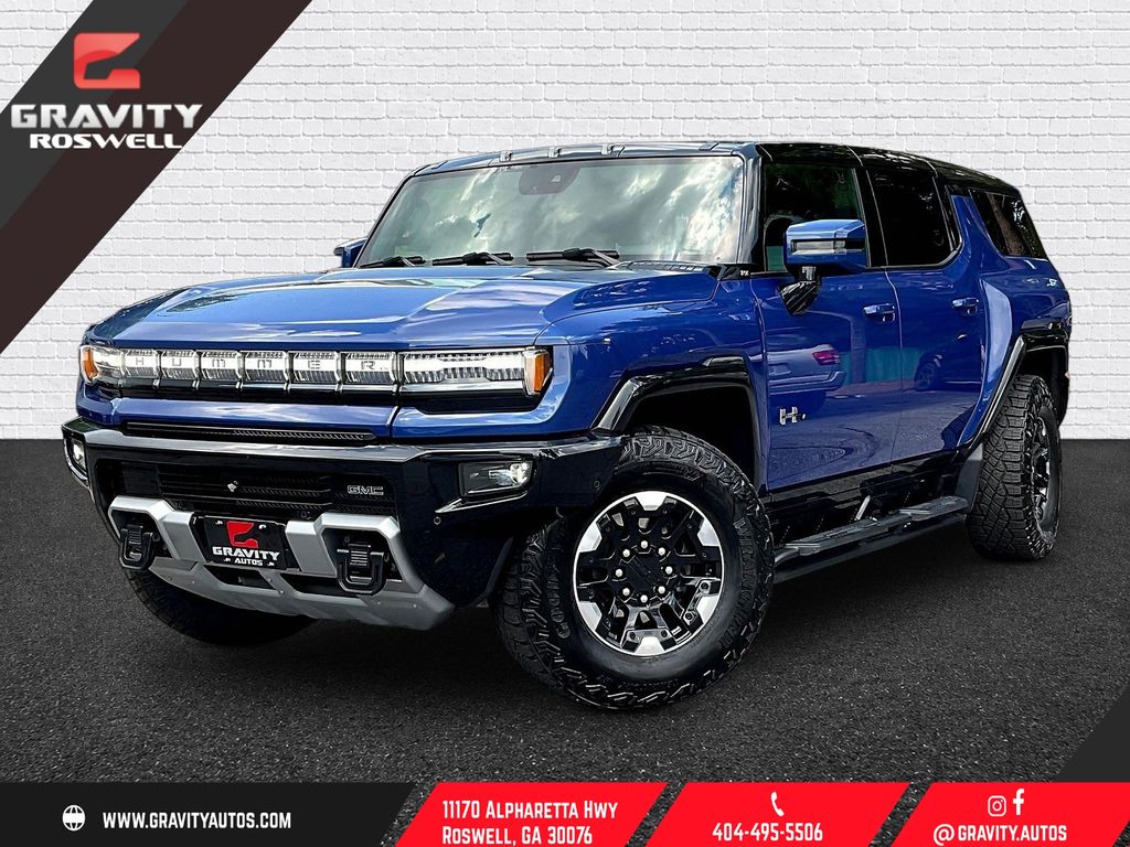 Supernova Metallic (Dark Blue) 2024 GMC Hummer EV SUV SUV / Crossover All-Wheel Drive 1-Speed Automatic