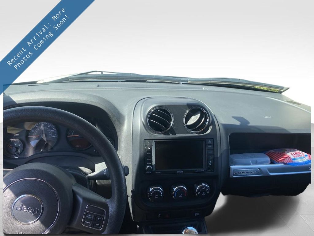 Black Clearcoat 2015 Jeep Compass Sport 4WD SUV / Crossover Four-Wheel Drive 6-Speed Automatic