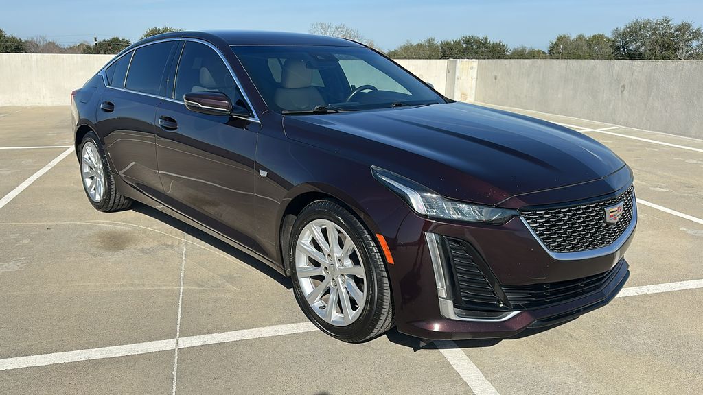 2022 Cadillac CT5 Luxury Red at AutoSavvy Houston Southwest