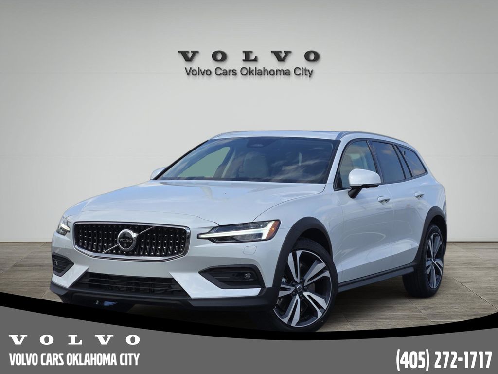 Crystal White Pearl 2026 Volvo V60 Cross Country B5 Plus AWD Wagon All-Wheel Drive Automatic