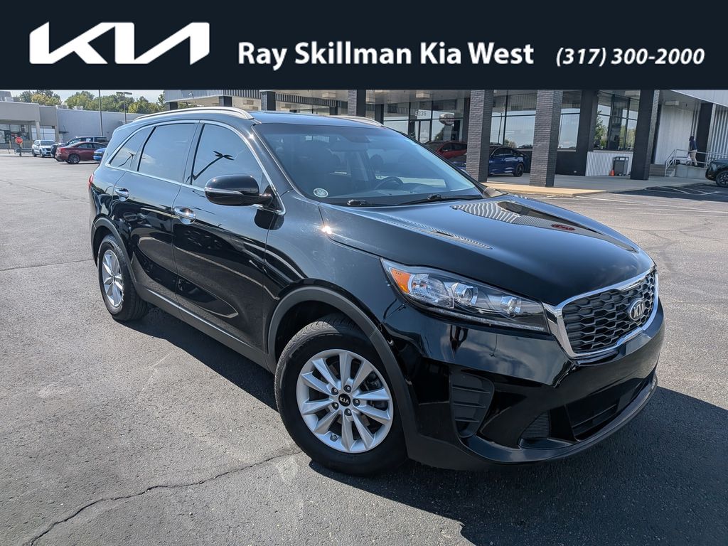 Ebony Black 2020 Kia Sorento SUV / Crossover Front-Wheel Drive 6-Speed Automatic