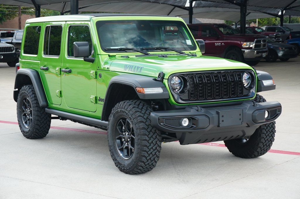 New Car 2025 Jeep Wrangler  Willys For Sale Under $50,000 In Weatherford, Texas