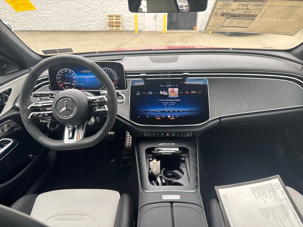 2026 Mercedes-Benz E-Class E 53 AMG® Red at John Sisson Motors