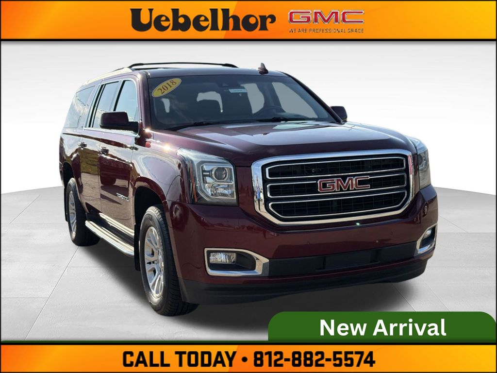 Crimson Red Tintcoat 2018 GMC Yukon XL SUV / Crossover Four-Wheel Drive 6-Speed Automatic Overdrive