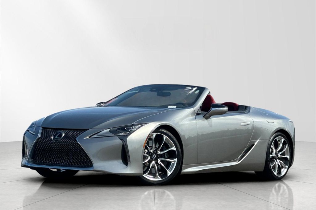 Atomic Silver 2021 Lexus LC Convertible Rear-Wheel Drive Automatic