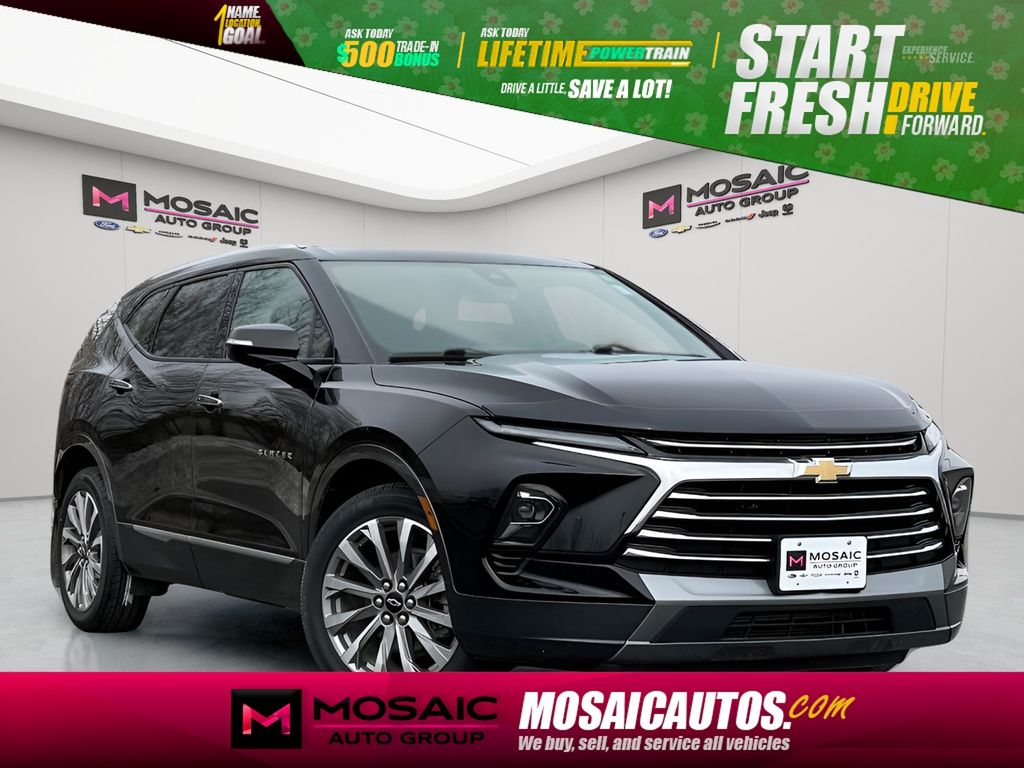 Black 2023 Chevrolet Blazer Premier AWD SUV / Crossover All-Wheel Drive 9-Speed Automatic Overdrive