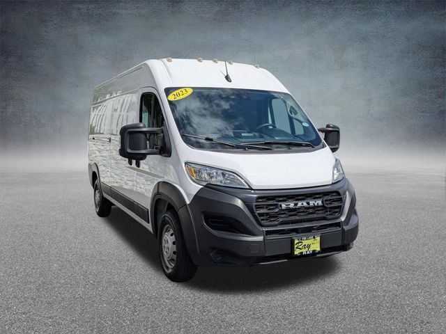 Bright White Clearcoat 2023 RAM ProMaster Van Front-Wheel Drive 9-Speed Automatic