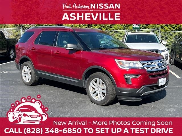 Ruby Red Metallic 2019 Ford Explorer XLT AWD SUV / Crossover All-Wheel Drive 6-Speed Automatic