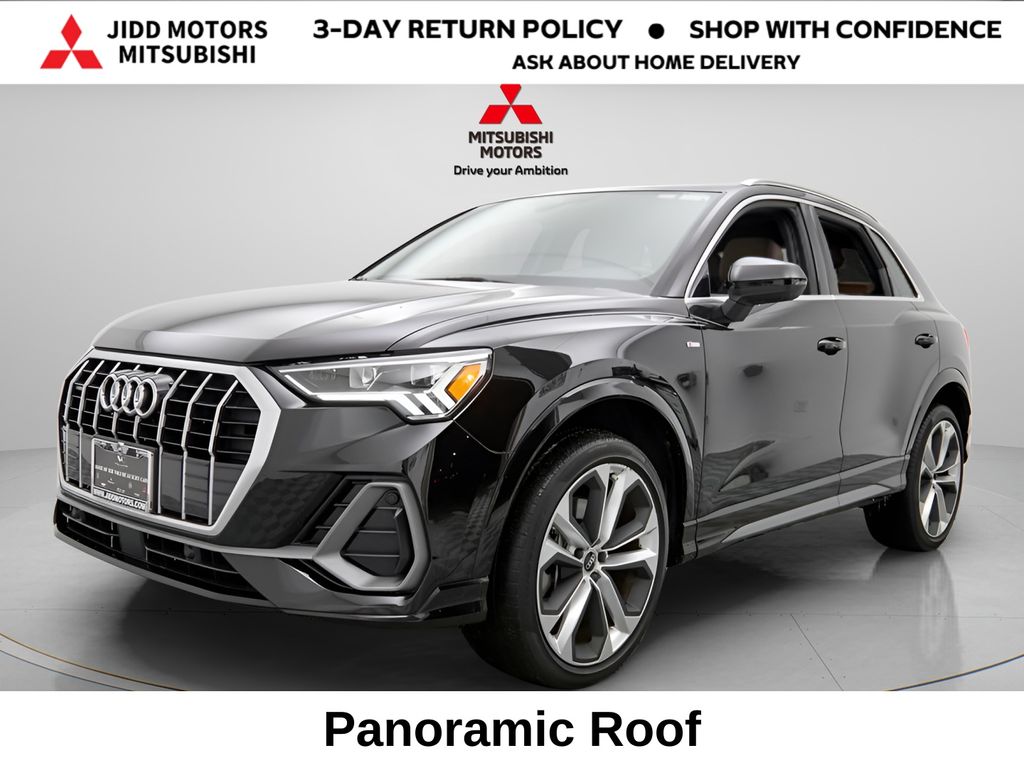 Black Metallic 2021 Audi Q3 quattro Premium Plus S Line 45 TFSI SUV / Crossover All-Wheel Drive 8-Speed Automatic