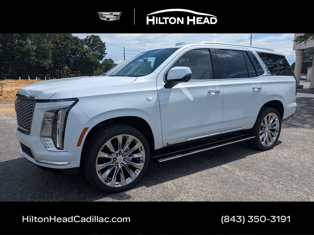 Vibrant White Tricoat 2026 Cadillac Escalade SUV / Crossover Four-Wheel Drive 