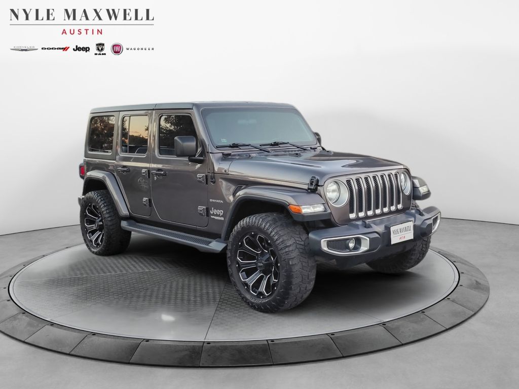 Used Car 2020 Jeep Wrangler  Unlimited Sahara For Sale Under $30,000 In Austin, Texas